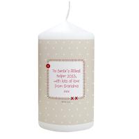 Personalised Forever Friends My 1st Christmas Candle Extra Image 1 Preview